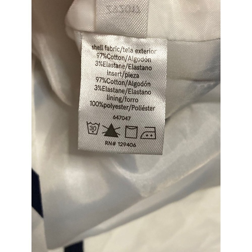 Venus Women’s White Skirt A-Line Black Stripes Size US 2 - Picture 4 of 7